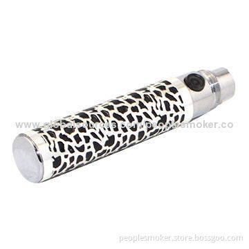 E-cigarette eGo Battery with 650, 900 and 1,100mAh Capacity, Various Colors Available
